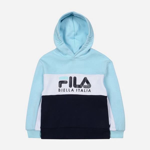 Sudaderas Fila Niños Turquesa - Heritage - España 324089VEW